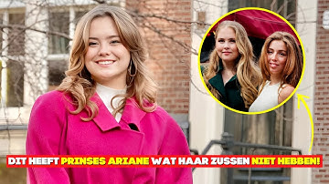 Dit Heeft Prinses Ariane Wat Haar Zussen Niet Hebben!