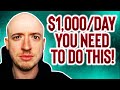 You Won&#39;t Like This But It Will Make You $1k Per Day