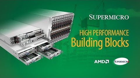 High Performance Building Blocks