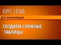 Сложные таблицы в #HTML учимся объединять непропорционально.