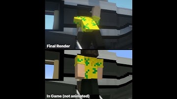 Final Render vs In Game Animation #13