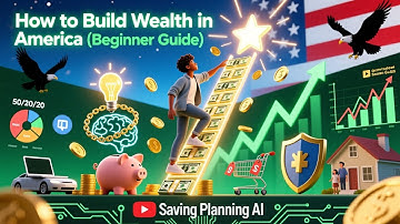 How to Build Wealth in America (Beginner Guide) || Money Saving Planning Education