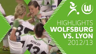 Triple! Wolfsburg schlägt auch Lyon! | VfL Wolfsburg - Olympique Lyon 1:0 | UWCL-Finale 2012/13
