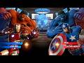 Blue Hulk &amp; Captain America VS Red Hulk &amp; Red Iron Man - Marvel vs Capcom Infinite