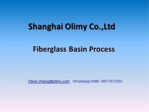 Manufacturer Process of Fiberglass Basin