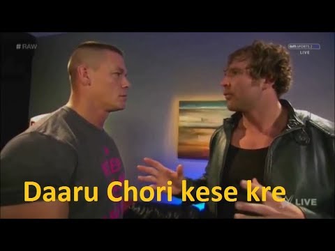WWE in hindi dubbing Daaru Chori kese kre
