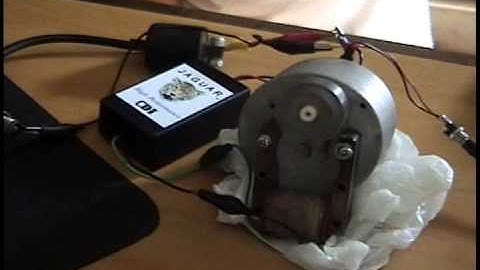 Jaguar CDI sparking a gap 5x normal