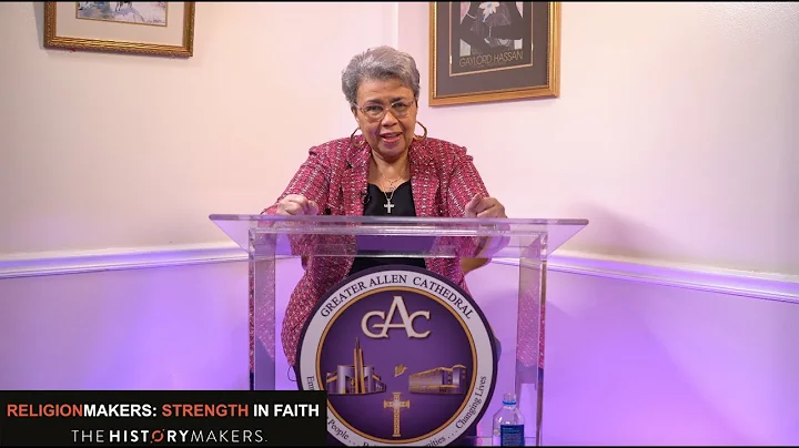 Rev. Dr. Elaine Flake, Senior Pastor of the Greate...