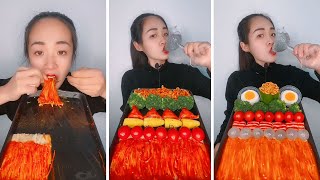 Asmr tốc độ ăn siêu nhanh | Chinese mukbang eating so fast #3