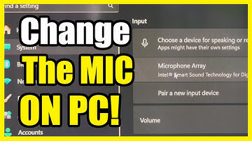 How to Change Microphone input on Windows 11 PC (Settings Tutorial)