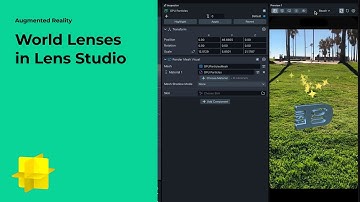 Augmented Reality: World Lenses in Lens Studio