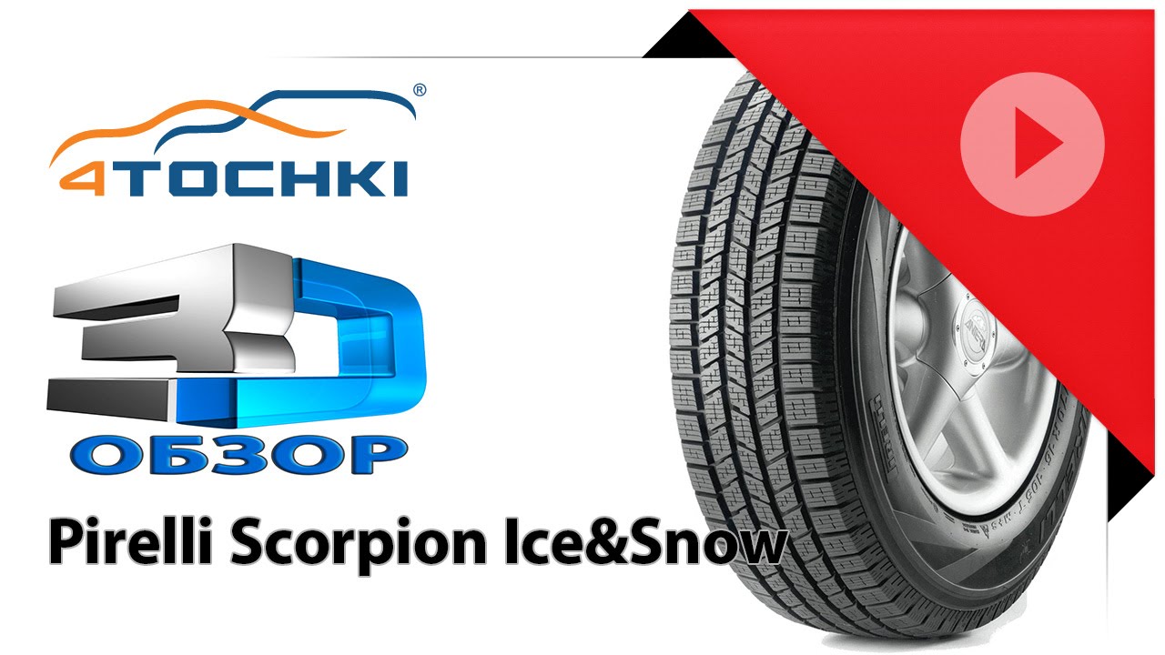 3D-обзор шины Pirelli Scorpion Ice&Snow