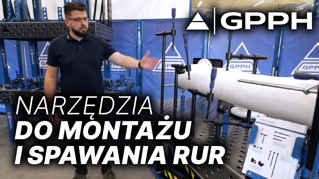 Zestaw akcesoriów do rur BASE do stołów spawalniczych / GPPH