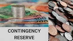 Contingency Reserve : Emergency Fund : Unforeseen Events 