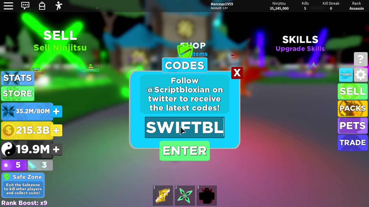 Assassin Codes Wiki - new 2019 codes for silent assassin roblox