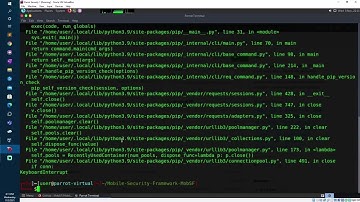 Automated Analysis using MobSF