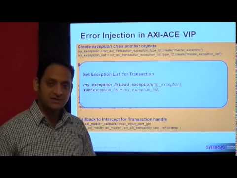 Programming AXI-ACE VIP to Generate Error Scenarios | Synopsys