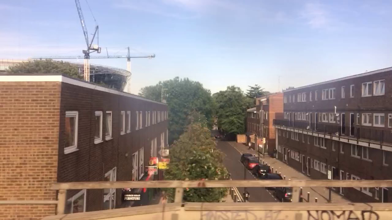 London Overground Class 317 Arriving White Hart Lane YouTube