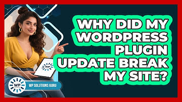 Why Did My WordPress Plugin Update Break My Site? - WP Solutions Guru
