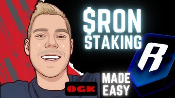 How To Stake RON Tokens - Ronin Network