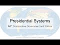 Cgov 22  presidential systems