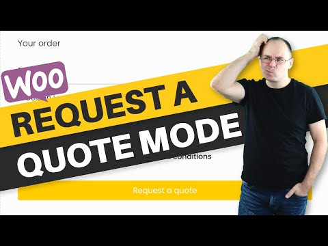 How to put Woocommerce in "Request a Quote" mode without a plugin?