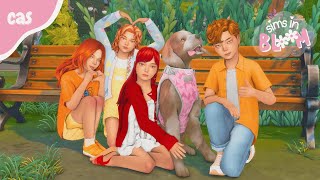 Giving The Kids A Makeover - Cas - The Sims 4 - Sims In Bloom Legacy Sakura