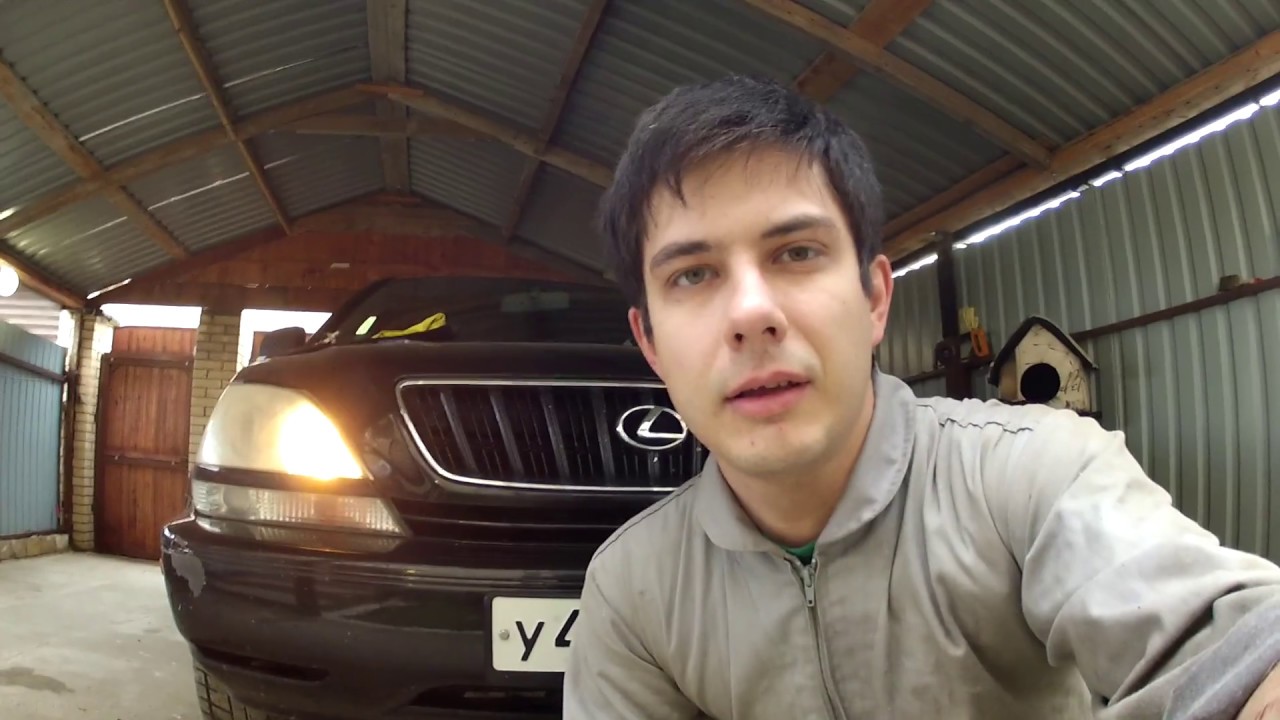 Бампер на rx300