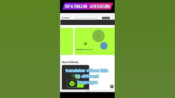 Automatically translates videos into 70 languages using Neurodub ai artificial intelligence. #ai