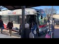 WMATA New Flyer XDE40 7368 bus on the Z8 Greencastle Rd + Park + Ride Lot