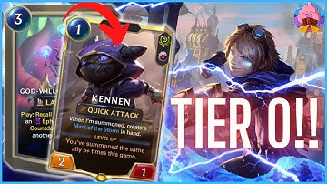 Ezreal Kennen Combo is Absolutely BUSTED!! Deck Guide / Gameplay