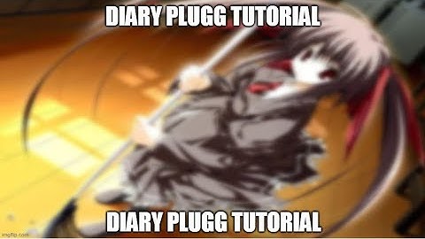 how to make diary plugg / sad emo plugg tutorial (kiryano, violet, meta)