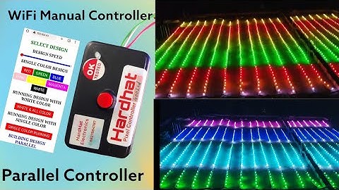 WiFi Manual Parallel Controller. Building Decoration. Pixel Led Parallel Controller. 7415463658