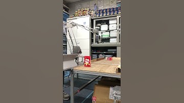 自作ロボットアームでキャチロボ 練習中