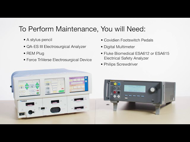 Qa Es Iii Forcetriad Preventative Maintenance Step 1 Youtube