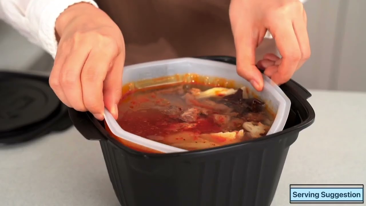 Haidilao Self Heating Hot Pot Tomato Vegetarian Instant HotPot  海底捞香辣番茄素食自煮火锅