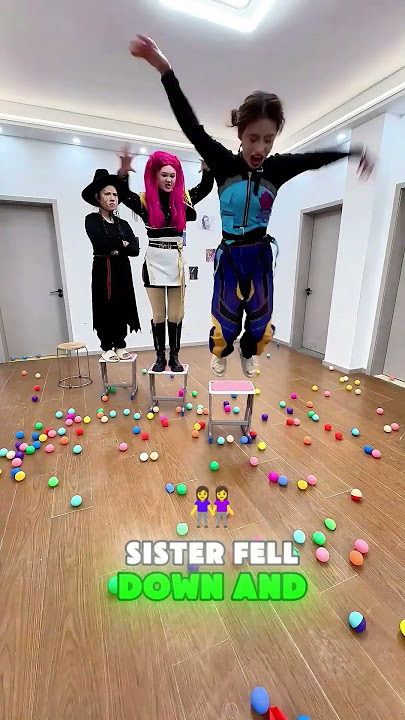 ⚪️❓➡️Why did everything turn into little balls#shorts