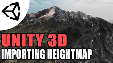 Unity Terrain & Heightmaps (Create/Import) [Tutorial][C#] - Unity 3d