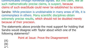 June 2007 LSAT, Section 2, Logical Reasoning, Question 16, Explanation