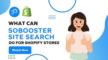 What can Sobooster Smart Site Search do for your store?