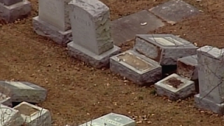 Raw: Jewish Cemetery Vandalized Near St. Louis
