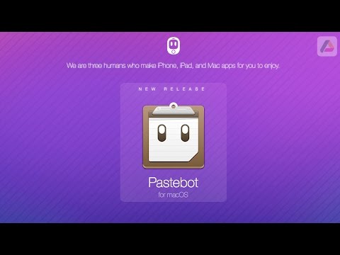 Videó: A Cool Pastebot 2 Mac Vágólapjának áttekintése - Másolás / Beillesztés Varázslók