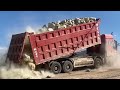 Really monster trucks! Incredible strongest 8x4 dump trucks compilation. Most powerful of all