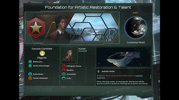 Stellaris Timelines season 6, session 3: Foundation for Artistic Restoration & Talent
