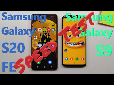 Samsung Galaxy S20 FE vs Samsung Galaxy S9 - SPEED TEST + multitasking - Which is faster!?