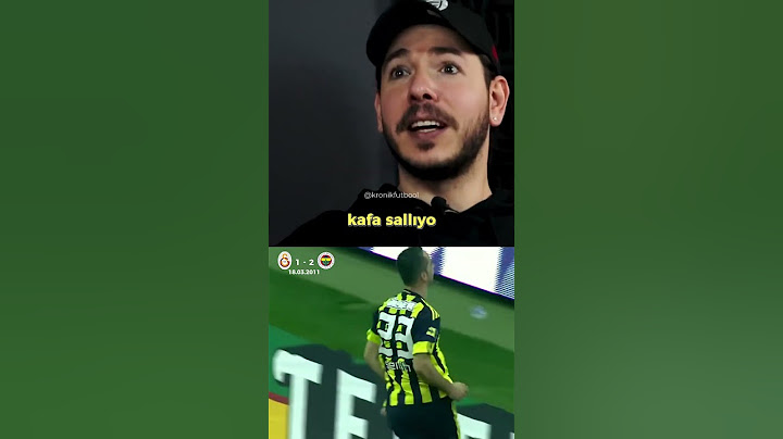 2010-11 Galatasaray-Fenerbahçe maçında Semih Şentürk'ün taraftarlarla olayı | Samet Güzel