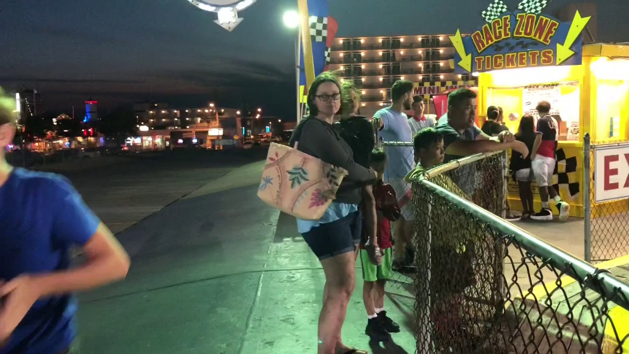 Wildwood Go Karts 7/11/2018 YouTube