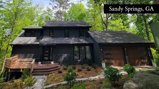 INSIDE- BREATHTAKING HOME FOR SALE IN SANDY SPRINGS, GEORGIA - 5 Bedrooms - 4.5 Bathrooms