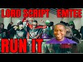 AMERICAN REACTS TO LORD SCRIPT - RUN IT FT. EMTEE  (OFFICIAL MUSIC VIDEO)