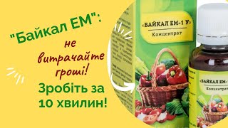 Біопрепарати: як виготовити "Байкал" в домашніх умовах